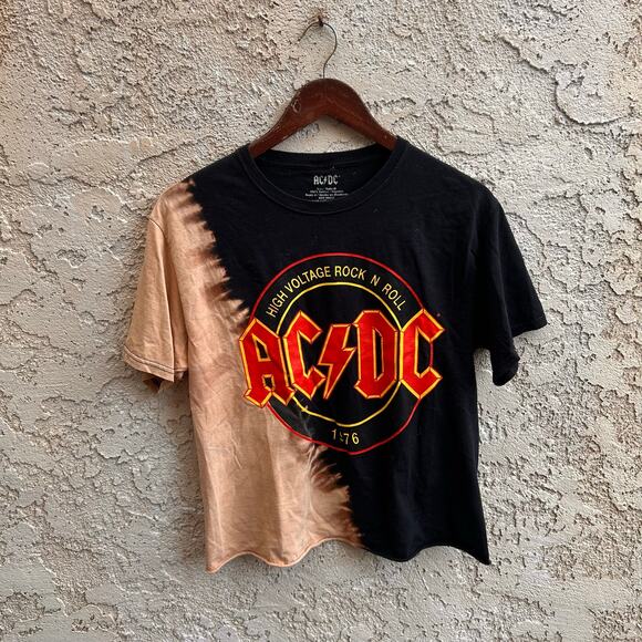 AC/DC Tops - AC/DC High Voltage Graphic Tee Women’s M